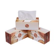 Салфетки бумажные Ива 220 2х слойные в картонной коробке